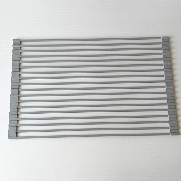 Silicone Roll-up Dish Drying Rack - Picture 1 of 3